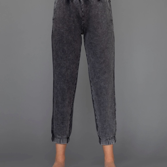 Michi NY Sonora Loungewear Set - Women’s size M - grey/black acid wash - Picture 2 of 6